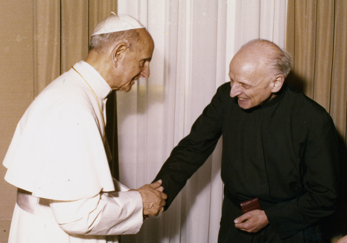 Pedro Arrupe à Rome