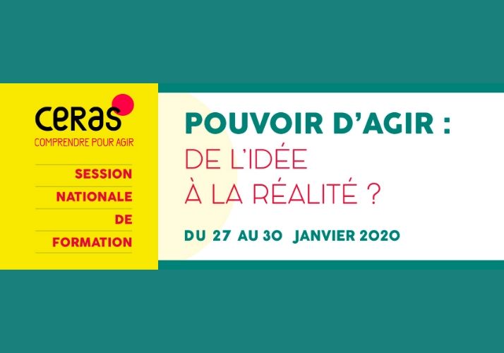 Le CERAS organise sa session annuelle : « Pouvoir d’agir : de l’idée à la réalité ? »