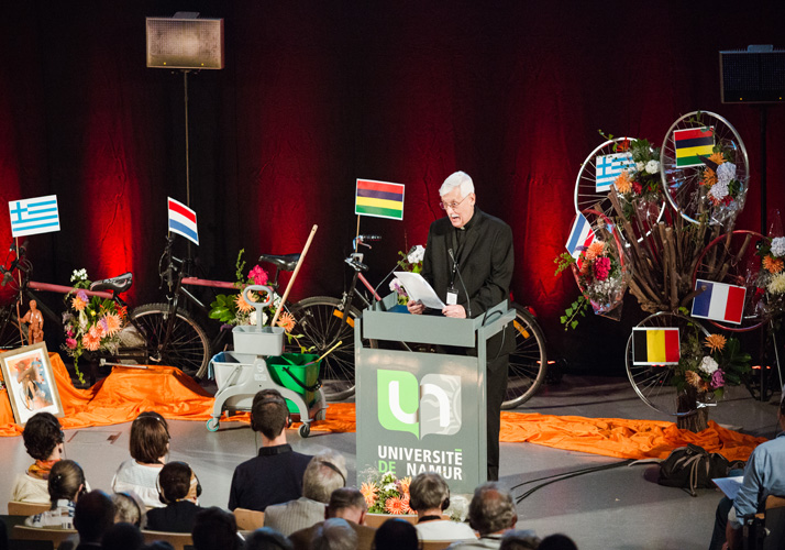 Intervention du P. Arturo Sosa, Supérieur Général de la Compagnie de Jésus, à Namur