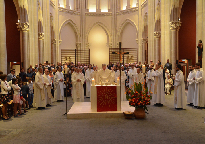 Derniers voeux de Jacques Enjalbert​, Xavier Roger et Guilhem Causse – Eglise Saint Ignace à Paris – 21/05/2018