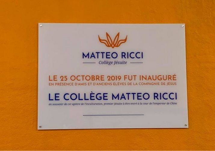 Inauguration du collège jésuite Matteo Ricci à Bruxelles