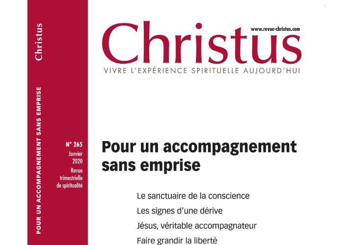 Pour un accompagnement sans emprise : le dernier numéro de la revue Christus