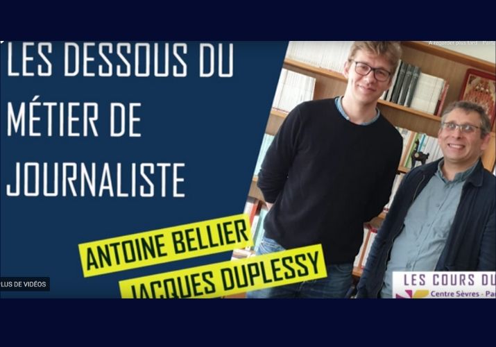 « Les dessous du métier de journaliste » : nouveau cycle de conférences au Centre Sèvres