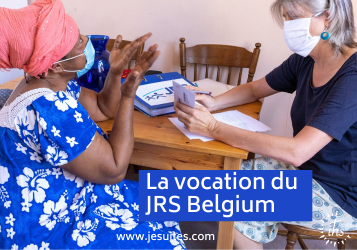 La vocation du JRS Belgium : accompagner, servir et défendre les droits des réfugiés et migrants forcés, détenus en centres fermés