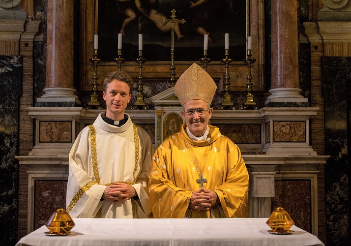 Ordination diaconale de François Xavier Chambounaud