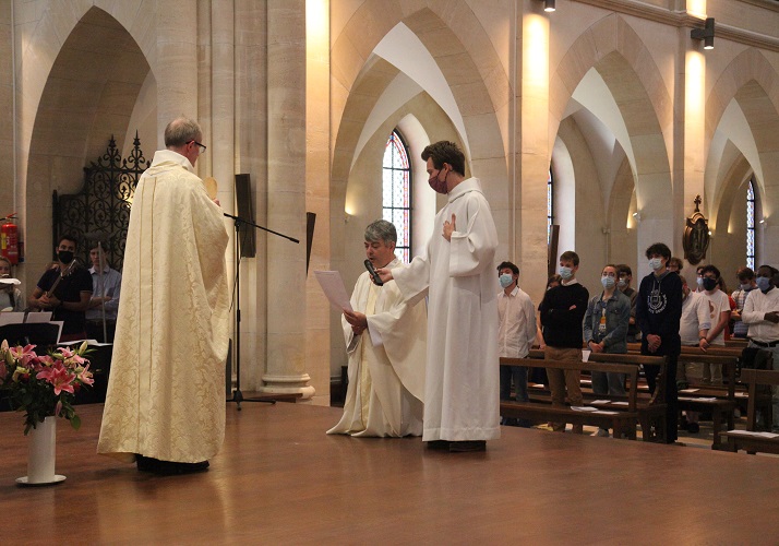 Retour sur les derniers vœux du P. Dominique Degoul sj